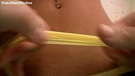Jenny Welch Pantyhose Ripped for POV Lap Dance Fuck