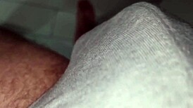 check this amateur christmas cumshot with huge hard cock explosion