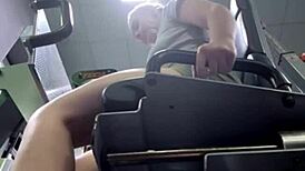 imagine this teen squirting wildly in the gym, pussy gushing from extreme public masturbation