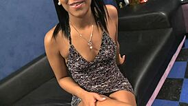 19yo latin teen crams slit with throbbing dick 😈