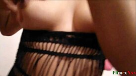Nalgona orgasms hard from lover's lingerie masturbation