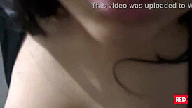 husband leaves peruvian cutie waiting so she gets anal fucked at home