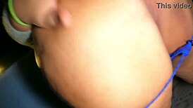 My ex-wife's friend stayed over in panties only and now she wants my huge cock