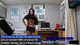 DR TAMPA'S ZOMBAE HUMAN GUINEA PIGS GAPE SHAVED PUSSY IN LATEX GLOVES!