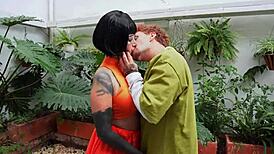 bilma's big natural tits and pussy crave cum swallowing la rola