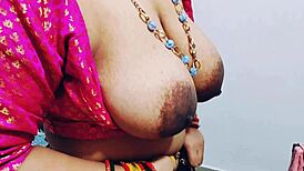 Desi stepmom roughly fucked by stepson in lingerie
