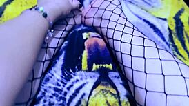 Latina Tranny Stepsis Striptease Slipup