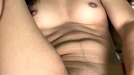 i'm super horny young babe slamming dildo deep into my wet pussy
