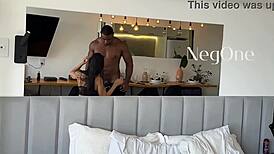 Hotwife Latina rides huge BBC in front of cuck hubby!