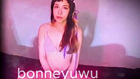 Bonneyuwu Petite Latina Gets Oiled Massage Tease to Masturbation