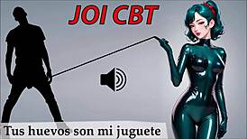 ¡Joder, qué huevos más duros para mi joi cbt roleplay en español nivel extremo femdom bdsm ball kicking kink orgasm! 🔥💥