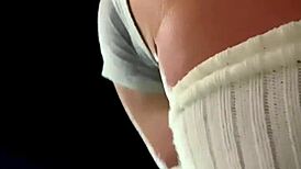 Sexy Cindie Christmas Sissy Crossdresses Publicly Outdoors
