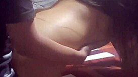 College Latina Friend Rides Cock After Party Escape