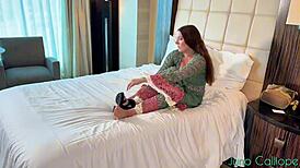 hey, watch this cheating wife take anal doggystyle in hotel