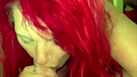 Hooker Sucks Cock for Cash Till Cum Fills Her Mouth