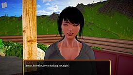 My new family game's erotic brunette milf with big tits and ass