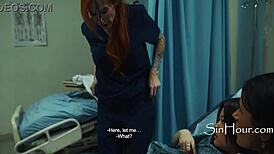 Lulu Chu's demonic pussy mutation shocks Penny Barber Sophia Locke