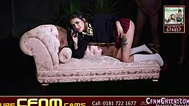 CFNM Babe's Humiliating Cumshot Drives Me Wild!