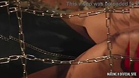 Scott Rhodes Gags on Deepthroat Cock