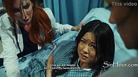 Lulu Chu's demonic pussy mutation shocks Penny Barber Sophia Locke