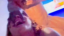 Knocking up hot stepsister with creampie in part two bedroom quickie