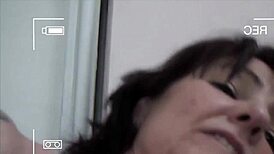 French jewish cougar Joy gets fucked hard by site guy