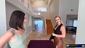 Slimthick Realtor Vic Flirts into Hard Office Doggystyle Bang