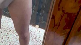 LEAVE ME TO MY STEAMY SAUNA MASTURBATION!