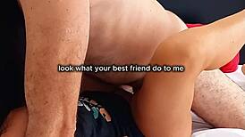 your friends bend latina neighbor over for passionate homemade pussy pounding