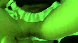 Blonde Teen's Swalloween Dance Tease