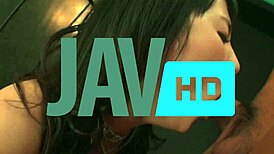 experienced japanese teen sanae akino's passionate jav blowjob teases with subtle deepthroat skills