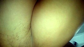 black bull hard fucks fat latina wife doggystyle in dorm til double creampie for cuckold husband roommate