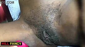 Satisfied Lesbians Kiss and Finger Curvy Bodies in Bedroom