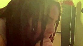 gaknasty slobberin on biggak gakworld's fat bbc like a nasty wet whore...