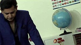 Aletta Ocean and Amanda Bleack scissor after college class heat