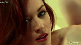 Black Lingerie Clings to Stoya's Sexy Solo Curves Perfectly