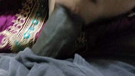 desi couple goes wild with deepthroat face fucking on monster cock till cum explosion