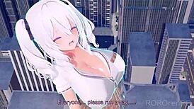 Giantess With Huge Tits And Big Ass Humps Massive Building