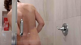 Big booty milf, how do you keep that mature ass so wet in the shower?