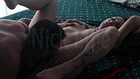 friend's cousin arrives early and stretches my tight little pussy pov