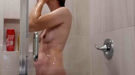 Big booty milf, how do you keep that mature ass so wet in the shower?