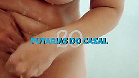 milf shaves pussy smooth for fans close-up view