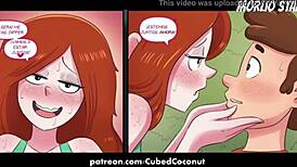 yo check out wendy confessing to dipper in gravity falls comics