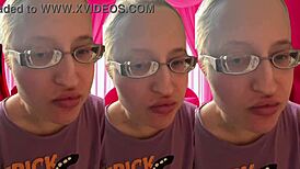 ASMR Girl Bursts Bubblegum Bubbles in Headphones
