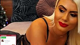 i'm this blonde whore moanin' loud for pennies on webcam, oh god it feels so good ya know... petite shaved