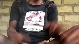 watch this crazy goth bitch strip naked twerking her ripped clothes off