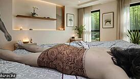 Massage turns into unexpected intimate encounter