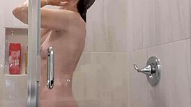 Big booty milf, how do you keep that mature ass so wet in the shower?