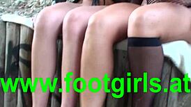 dominant foot mistress forces dirty toe licking and humiliating feet worship