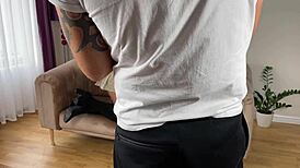 uhh sharon and yoya sneak anal ride backstage during hot photoshoot